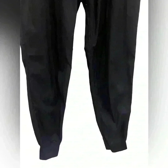 Zyia Striped Black Activewear Windbreaker Joggers - Picture 8 of 10